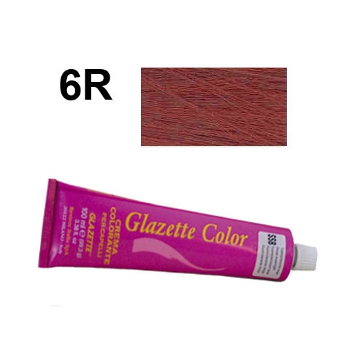 GLAZETTE Color 6R farba do wł.100ml miedziany ciemny blond